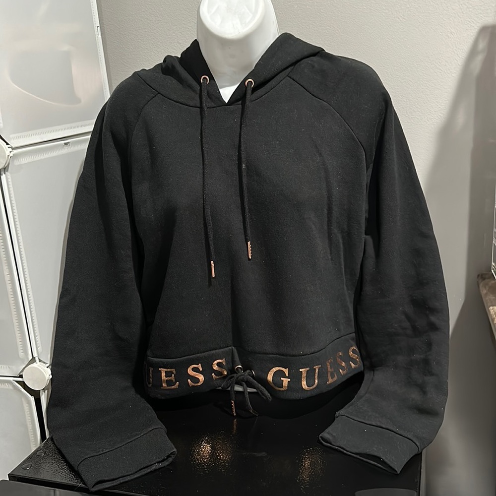 Guess crop hoodie
